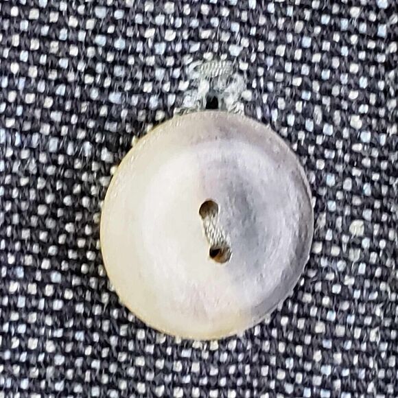 Flax Shirt Linen Oversized Button Up Women’s Petite Jacket Lagenlook Pockets - Picture 4 of 13